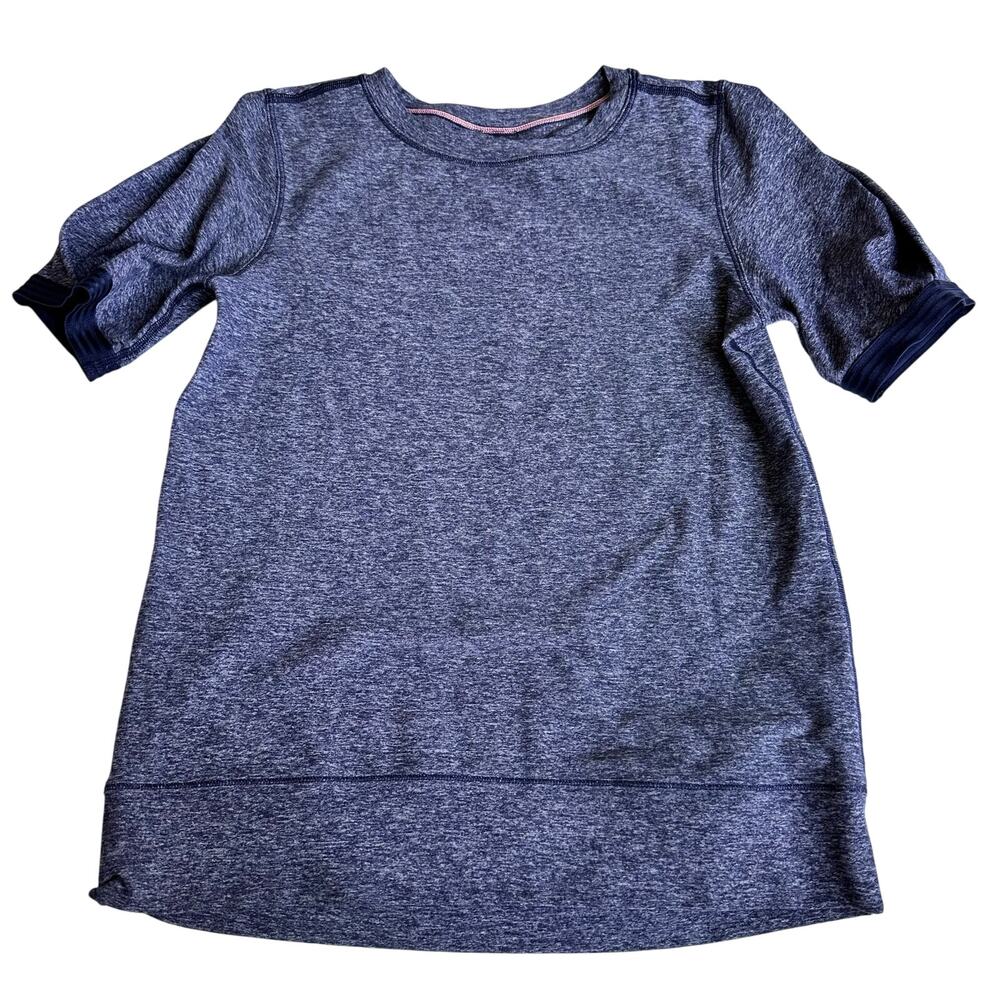 Lululemon Ivivva Gray Short Sleeve Sweatshirt Size 10/12